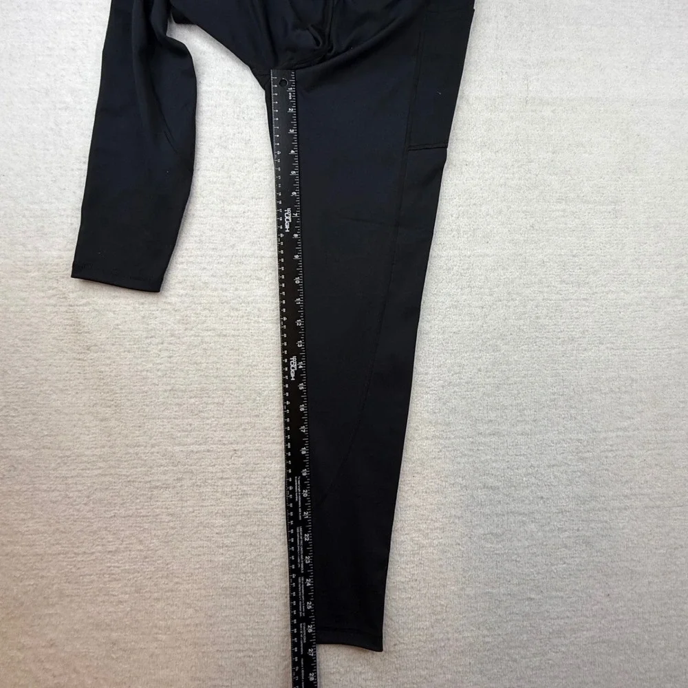 Victoria's Secret Sport Essential Legging Black Medium Side Pockets casual - Picture 8 of 9